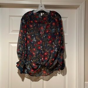 Kut from the Kloth sheer shirt
